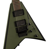 Jackson X-Series Rhoads RRX24 - Matte Army Drab with Black Bevels - New