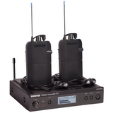 Shure PSM300 P3TR112TW Twinpack Wireless In-Ear Monitor System, J13 Band - Open Box, Mint