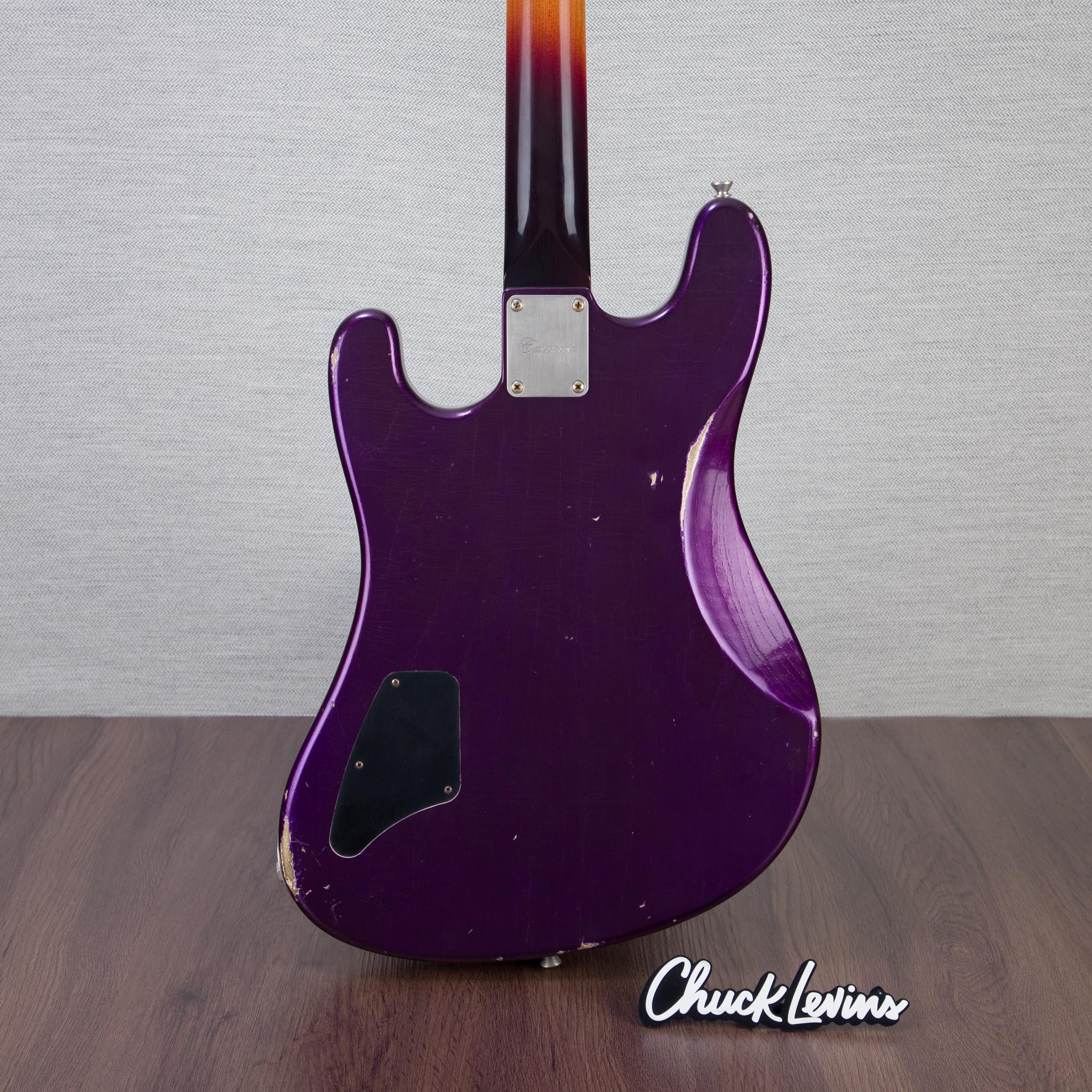 Castedosa Conchers Baritone Electric Guitar - Purple Metallic
