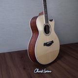 Taylor Custom Shop Gold Label Super Auditorium Honduran Rosewood/ Lutz Spruce Acoustic Electric Guitar - CHUCKSCLUSIVE - #1204176094