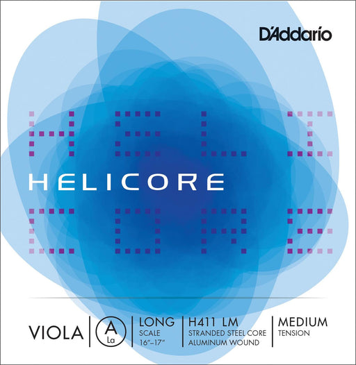 D'Addario Helicore Viola Single A String - Long Scale H411LM