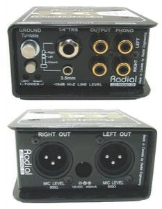 Radial Engineering J33 Turntable Direct Box