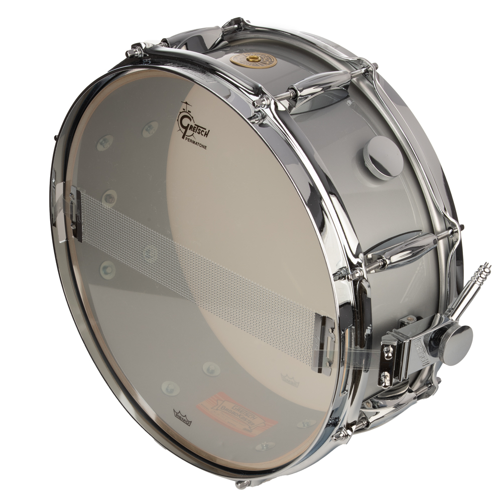 Gretsch Broadkaster 5x14 Snare Drum - Silver Mist Gloss