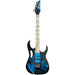 Ibanez JEM77P Steve Vai Signature Electric Guitar - Maple Fingerboard, Blue Floral Pattern - New