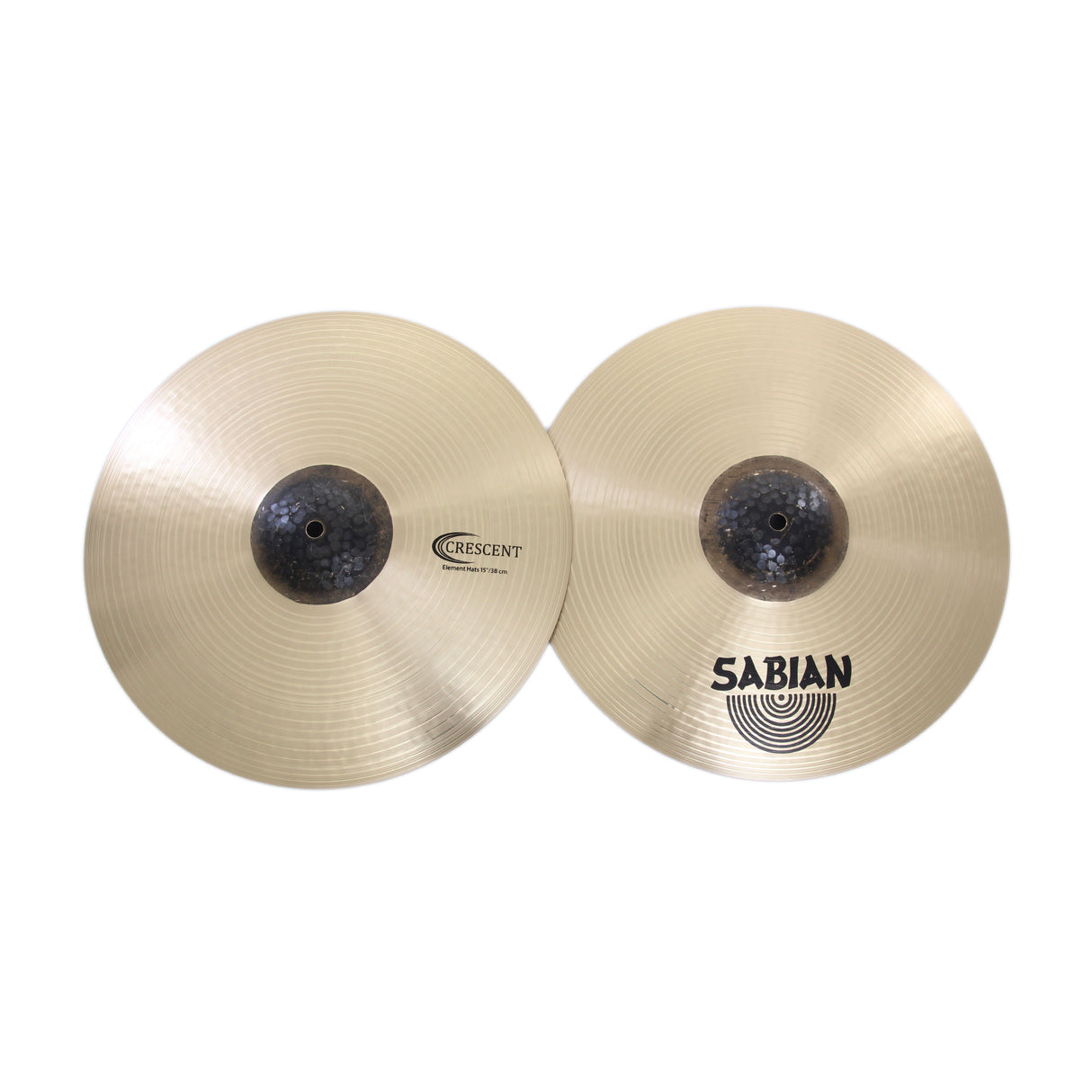Sabian 15-Inch Crescent Element Hi-Hat Cymbals