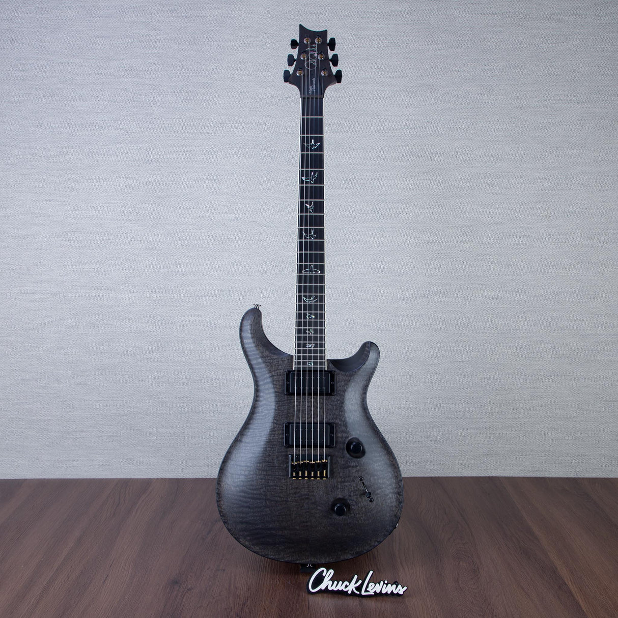 PRS Mark Holcomb Electric Guitar - Gray Black Stained Binding - #250409455