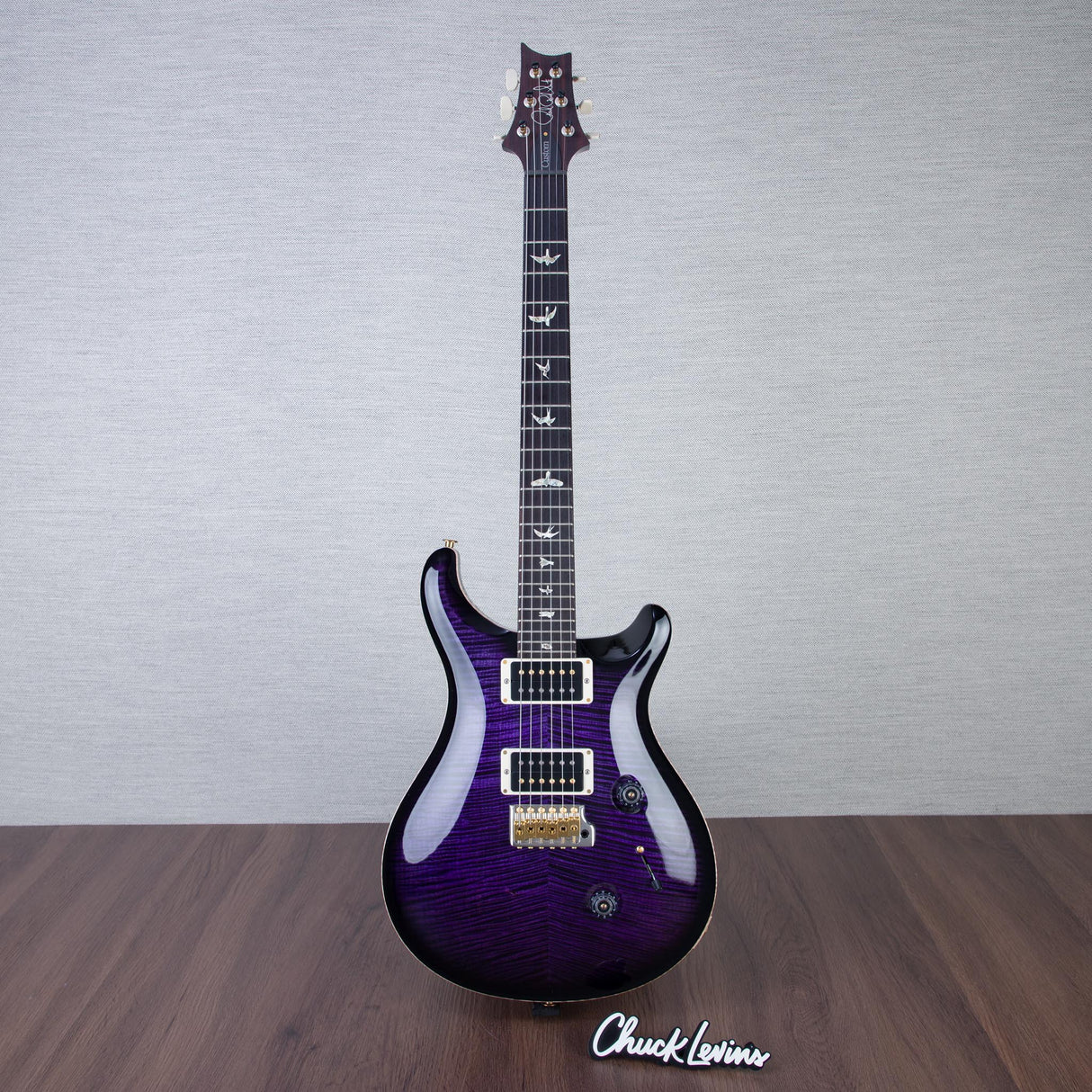PRS Custom 24 10-Top Electric Guitar - Purple Mist - #240381957