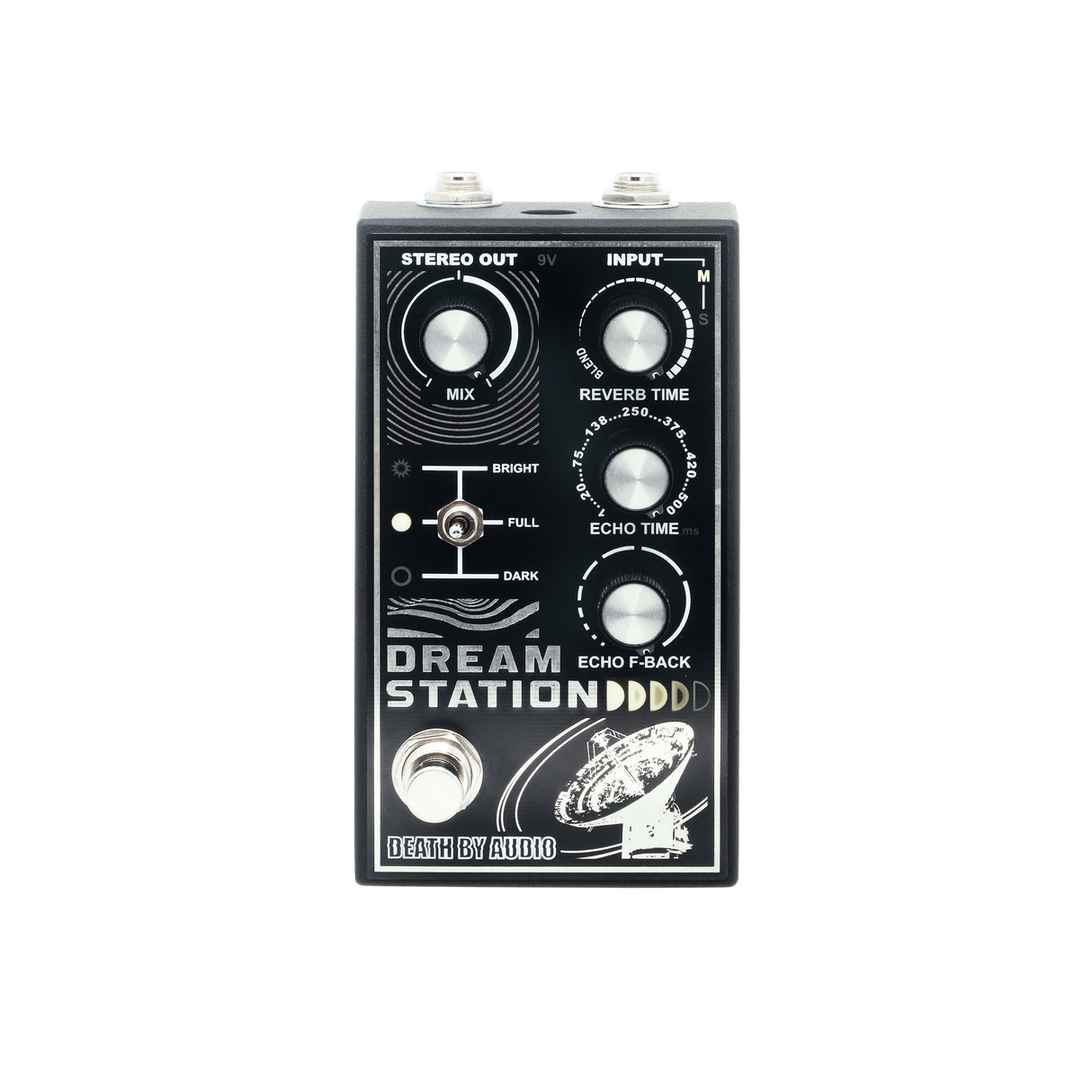 Death by Audio Destroyer Series Dream Station Reverb And Delay Effects Pedal