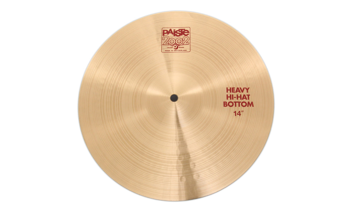 Paiste 14" 2002 Heavy Hi-Hat Bottom Cymbal