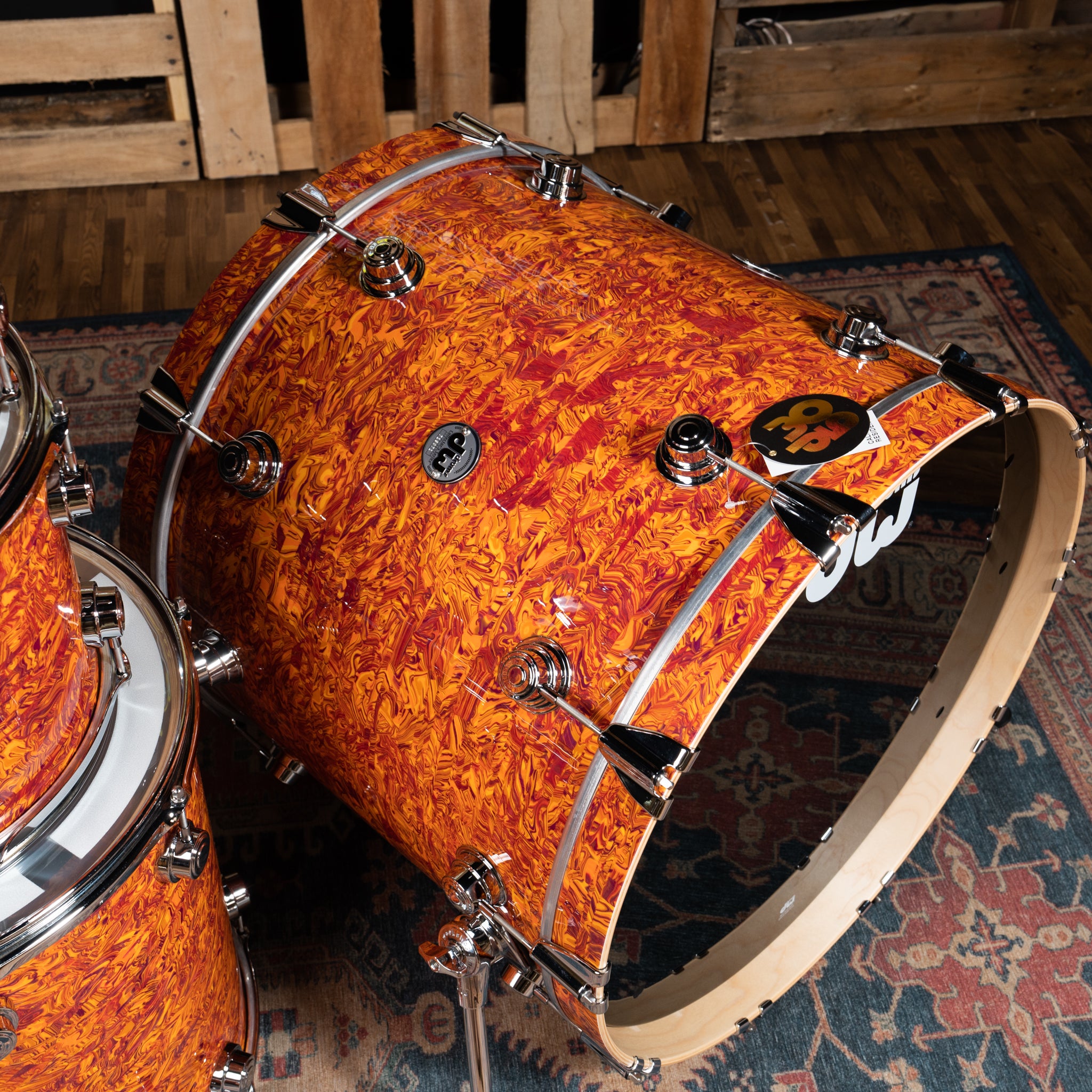 DW Collector's Standard Maple 4-Piece Shell Pack, 22-Inch Kick
