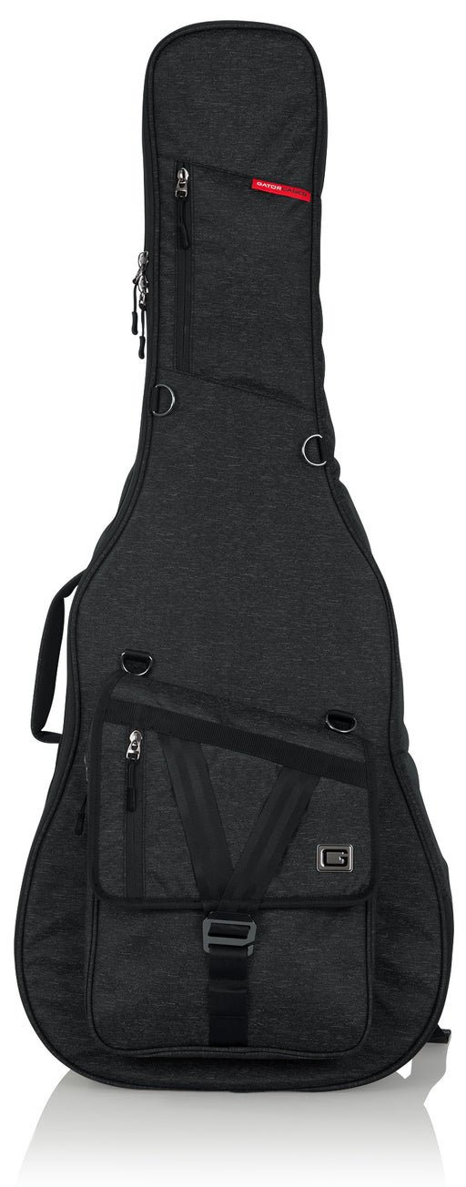 Gator GT-ACOUSTIC-BLK Transit Acoustic Guitar Bag - Charcoal