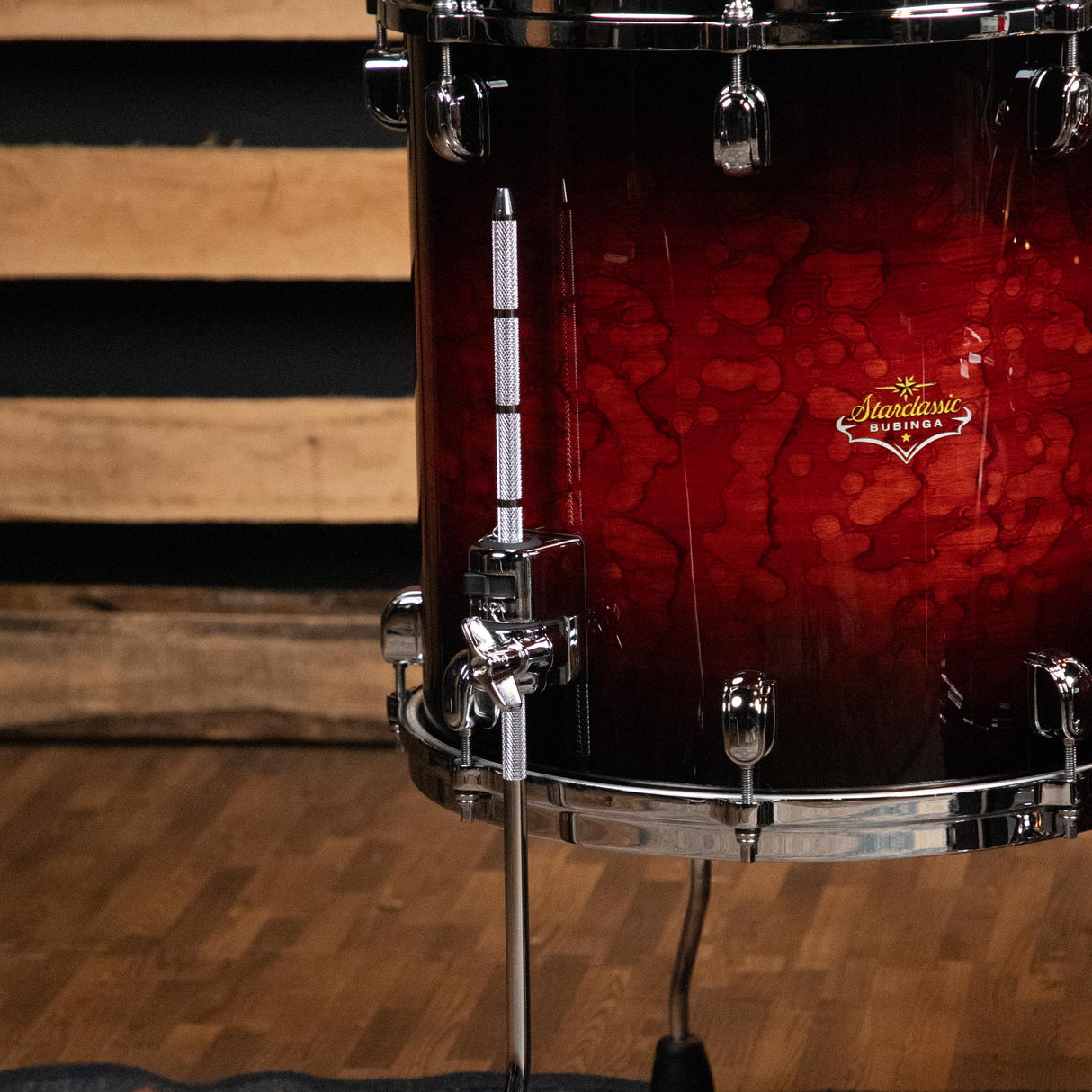Tama Starclassic Bubinga 3-Piece Shell Pack - Volcanic Red Burst