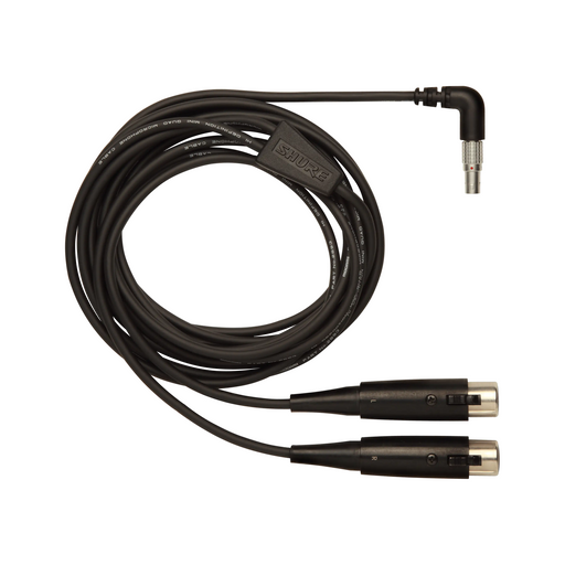 Shure PA720 10-Foot Input Cable 5-Pin LEMO to Left/Right XLR Female