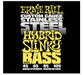 Ernie Ball 2843 Stainless Steel Electric Bass Strings, Hybrid Slinky (45 - 105)