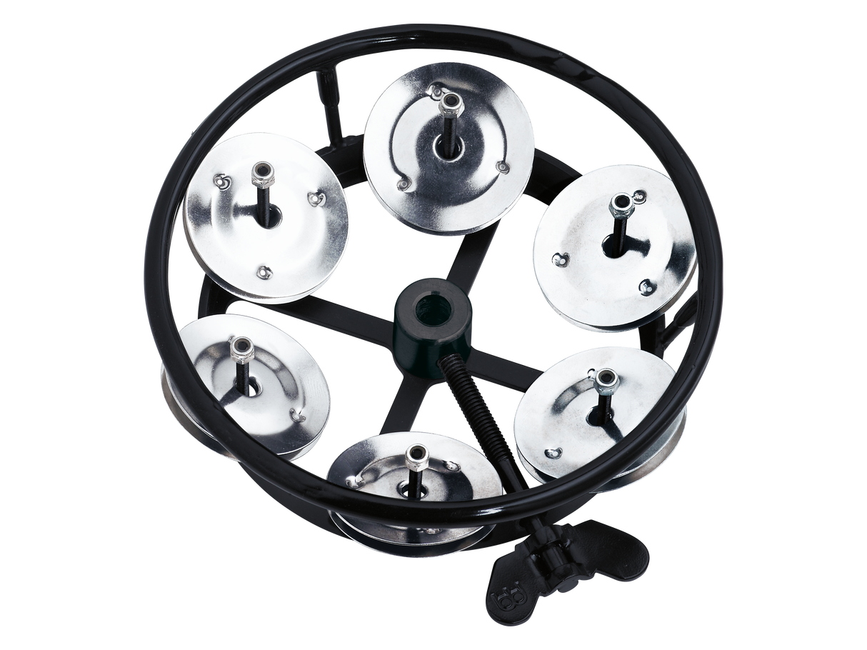 Meinl THH1BK Professional Series Hi-Hat Tambourine Steel Jingles