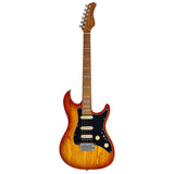 Sire Larry Carlton S7 Ash Top New Gen Electric Guitar - Amber Burst