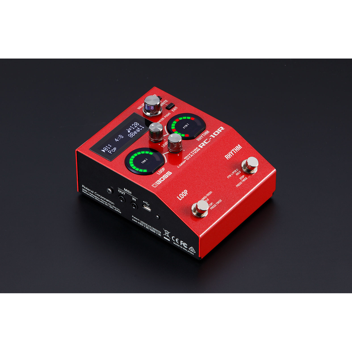 Boss RC-10R Rhythm Loop Station Pedal - Mint, Open Box