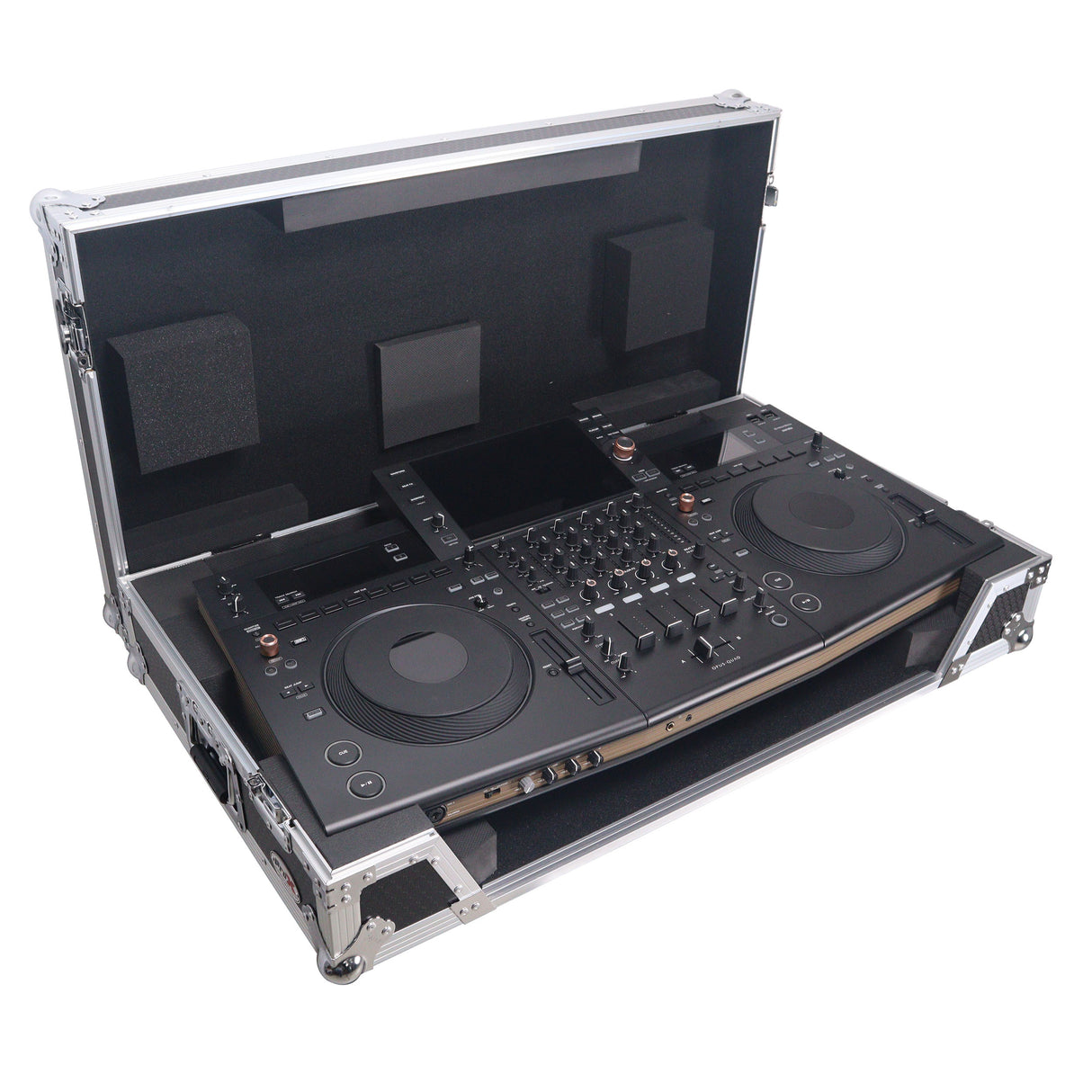 ProX XS-OPUSQUADW ATA Flight Style Road Case with 1U Rack Space and Wheels
