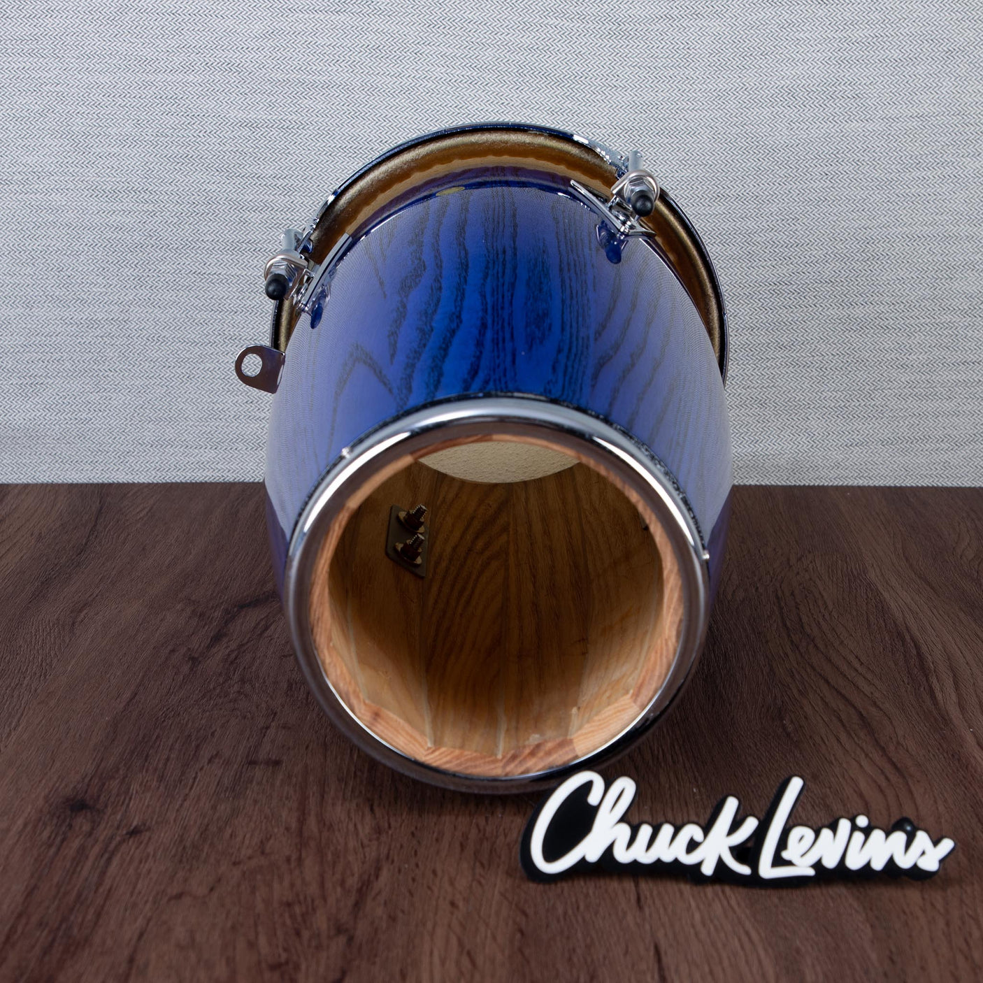 LP Galaxy Giovanni Junior Wood Conga Set with Stand - Blue Ash - CHUCKSCLUSIVE