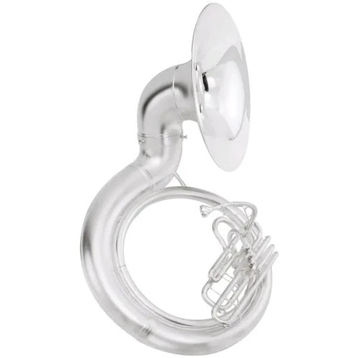 King 2350WSB BBb Sousaphone Outfit with Satin Silver Finish