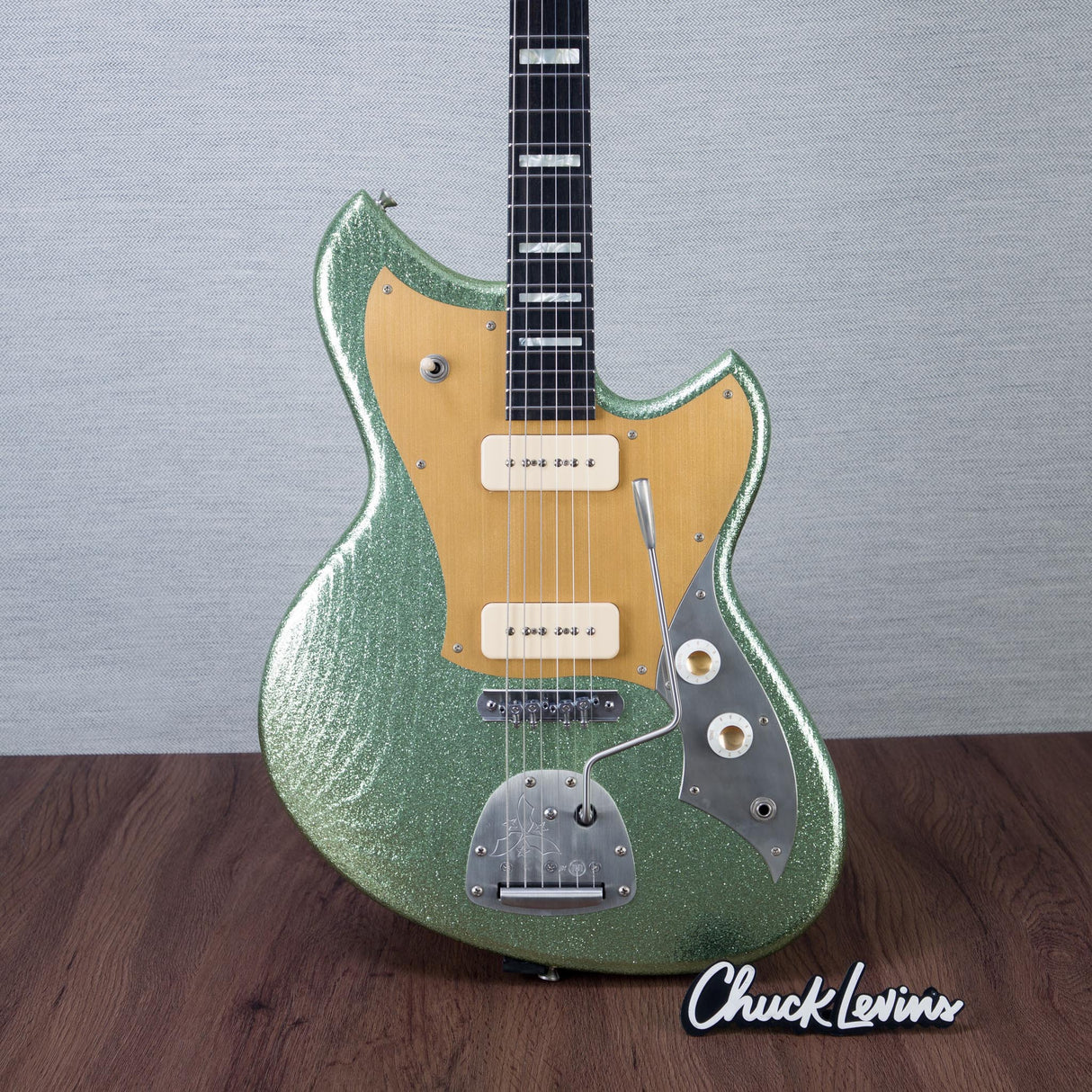 Novo Guitars Serus J Electric Guitar - Coke Bottle Green Sparkle - #26724