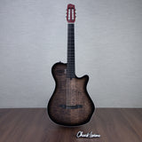 Godin MultiAc Grand Concert SA Nylon String Acoustic-Electric Guitar - Trans Black - CHUCKSCLUSIVE - #25311344