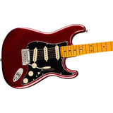 Fender American Professional Stratocaster Electric Guitar, Maple Fingerboard - Oxblood