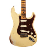 Fender Custom Shop 1956 Stratocaster Heavy Relic Guitar - Aged Vintage White - CHUCKSCLUSIVE - #R125401
