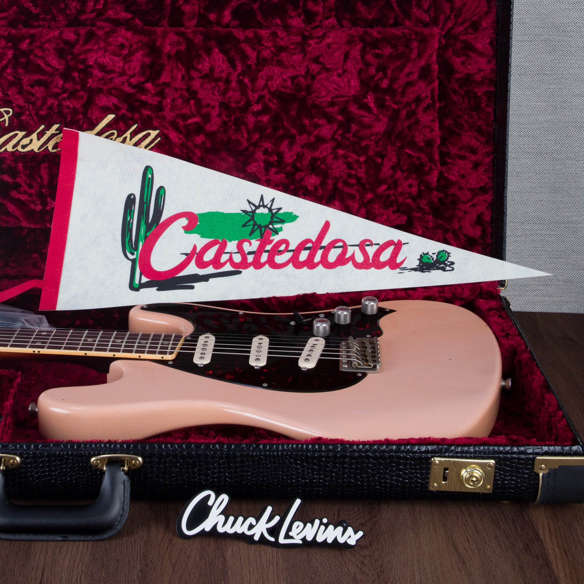 Castedosa ABI Electric Guitar - Aged Shell Pink - #281 – Chuck