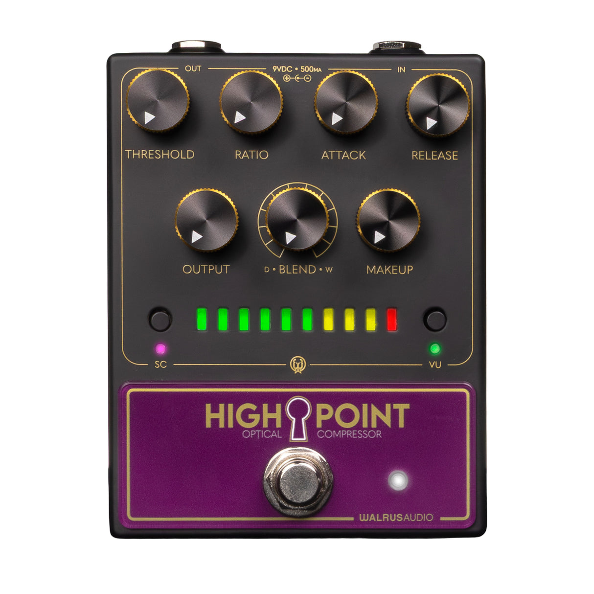 Walrus Audio Highpoint Optical Compressor Effects Pedal
