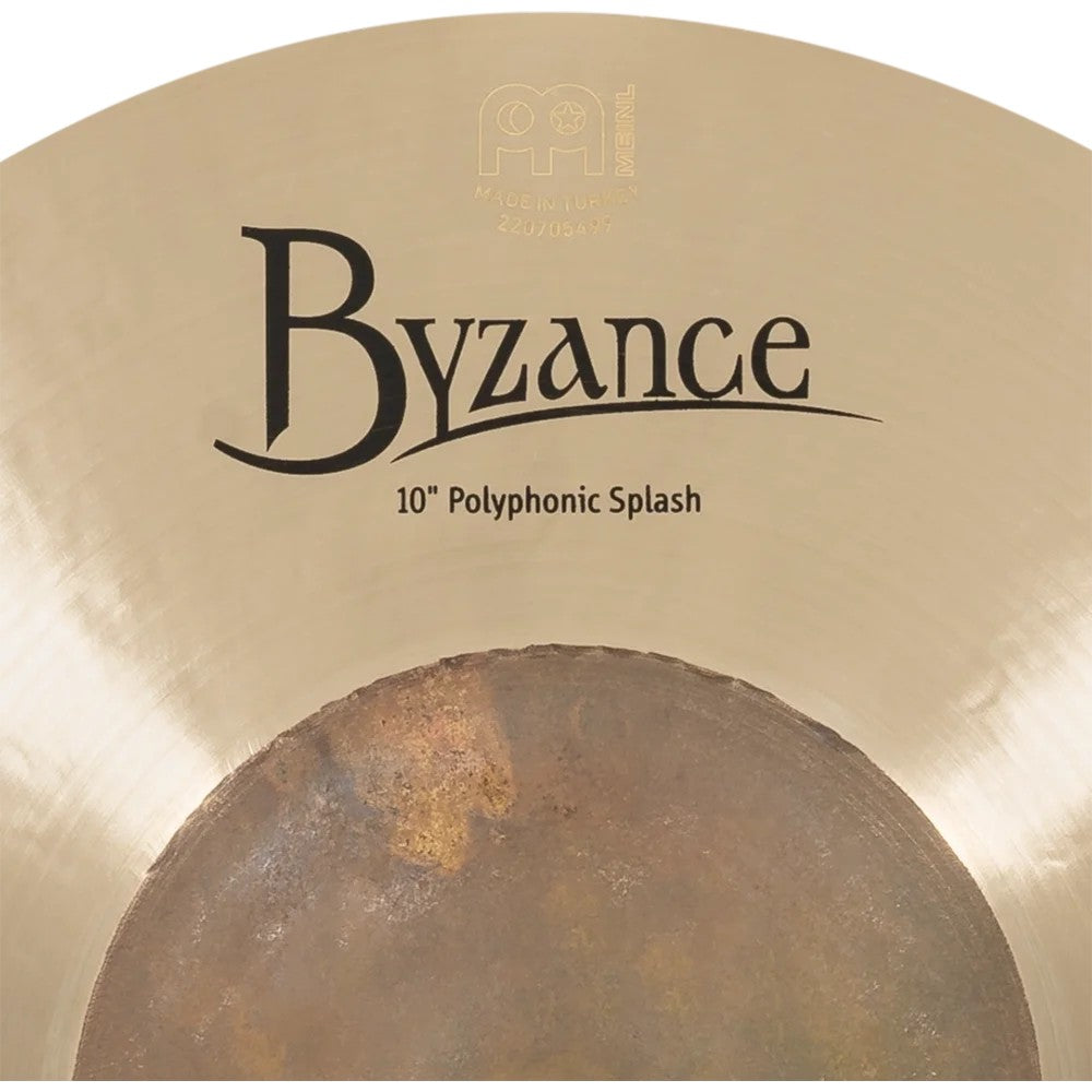 Meinl 10-Inch Byzance Brilliant Polyphonic Splash Cymbal