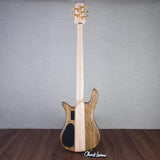 Spector Euro 5 LT Solid Korina Wings 5-String Electric Bass Guitar - Natural Satin - CHUCKSCLUSIVE - #NB23462