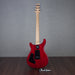 PRS CE24 Flame Maple Electric Guitar, Ebony Fingerboard - Scarlet Red - CHUCKSCLUSIVE - #230373137