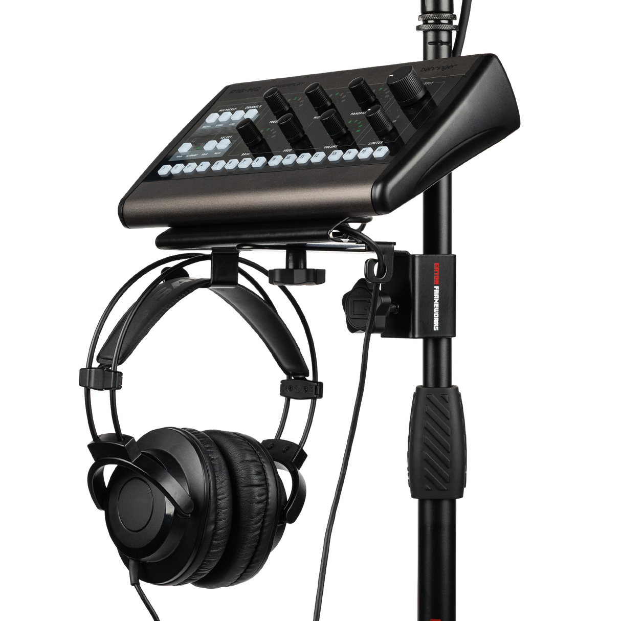 Gator Frameworks GFW-PMM-MOUNT Universal Personal Monitor Mixer Mount