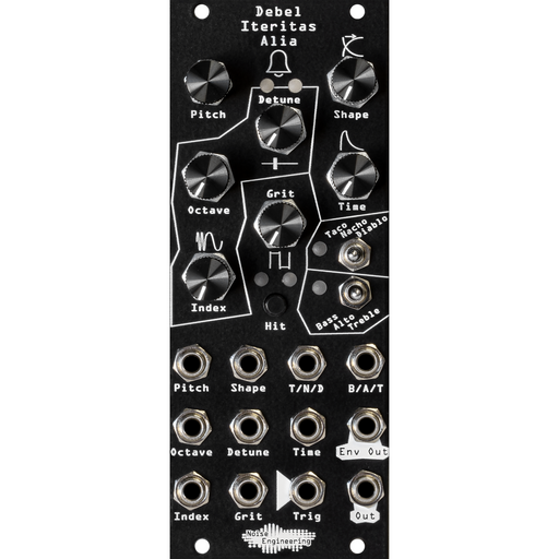 Noise Engineering Debel Iteritas Alia Oscillator Eurorack Module - Black