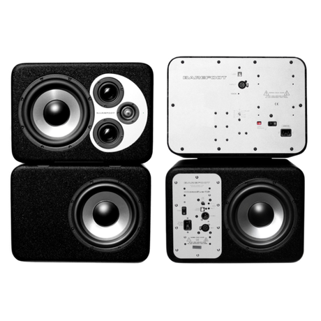 Barefoot Sound MicroStack45 3-Way Active Reference Monitors & Stereo Subwoofers - Pair - Mint, Open Box