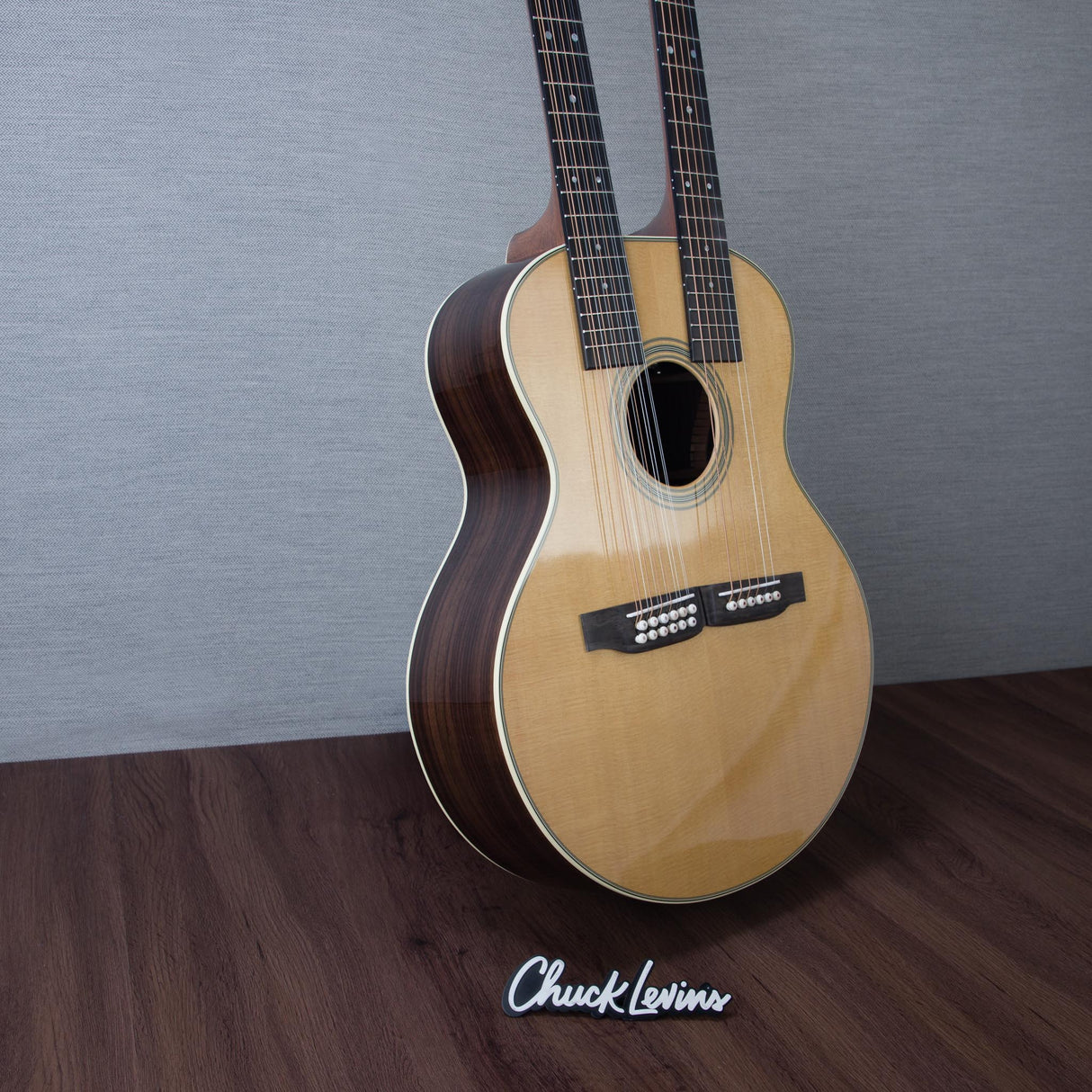 Martin Grand J-28E Double Neck Rosewood/Spruce Acoustic Electric Guitar - #M3015671