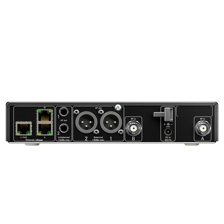 Sennheiser EW-DX EM 2 Dante Two-Channel Half-Rack Receiver - Q1-9 Band - Mint, Open Box