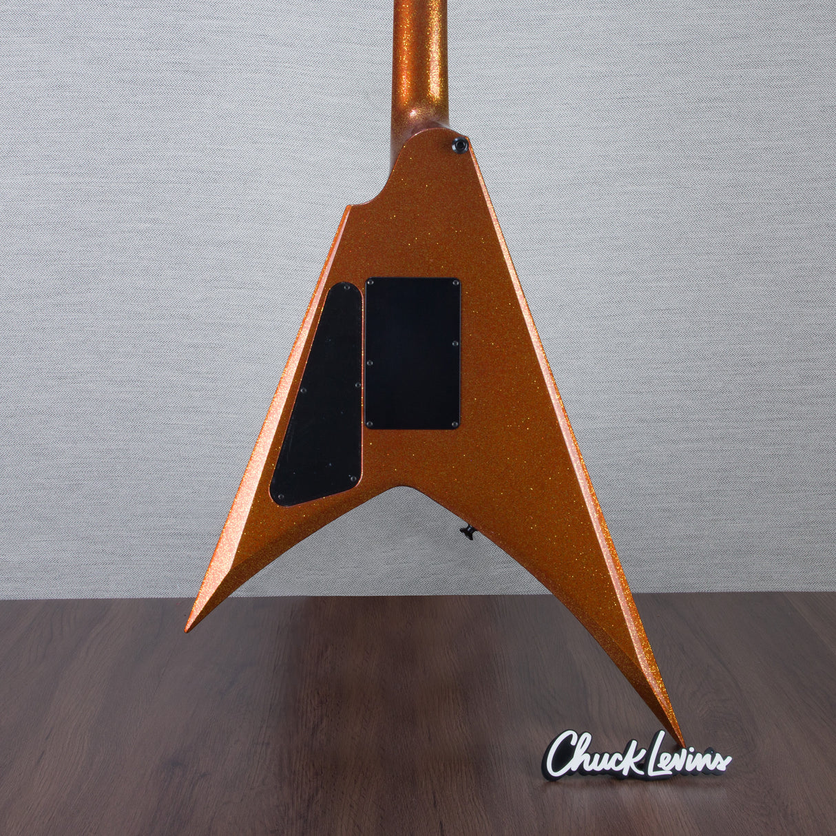 ESP USA V-II FR Electric Guitar - Rustic Copper Sparkle - #US24455 - Mint, Open Box