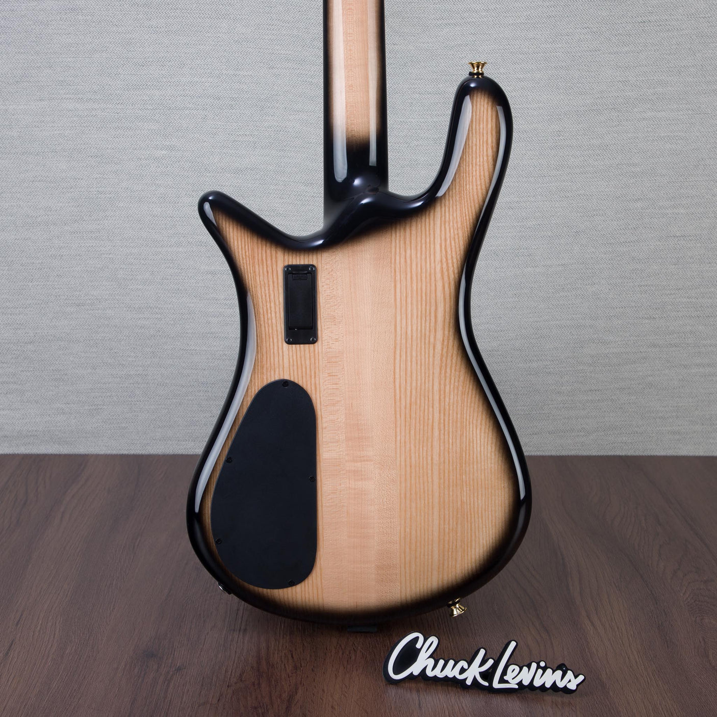 Spector Euro 4 Electric Bass Guitar - Natural Black Burst Gloss - CHUCKSCLUSIVE - #NB22935