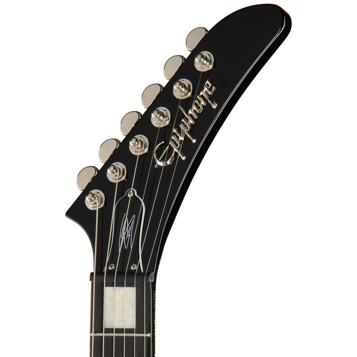 Epiphone Lzzy Hale Explorer Custom Signature Electric Guitar - Black Diamond Holographic Sparkle