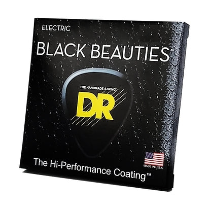DR Strings BKE-10 BLACK BEAUTIES Electric Guitar Strings