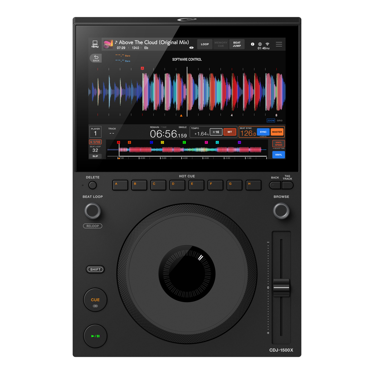 AlphaTheta CDJ-1500X DJ Multi Player - Mint, Open Box