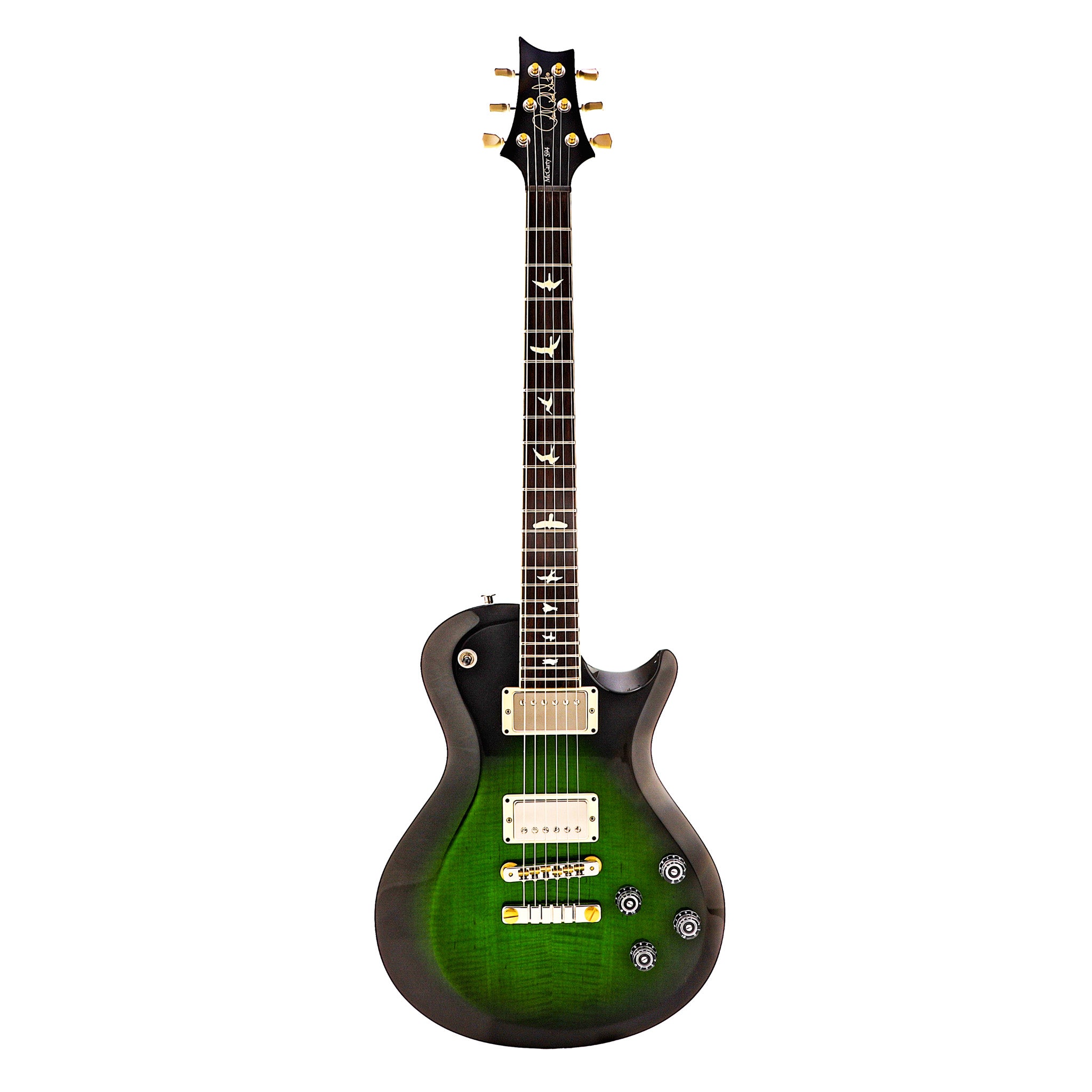 PRS S2 McCarty 594 Singlecut Electric Guitar - Emerald Green With