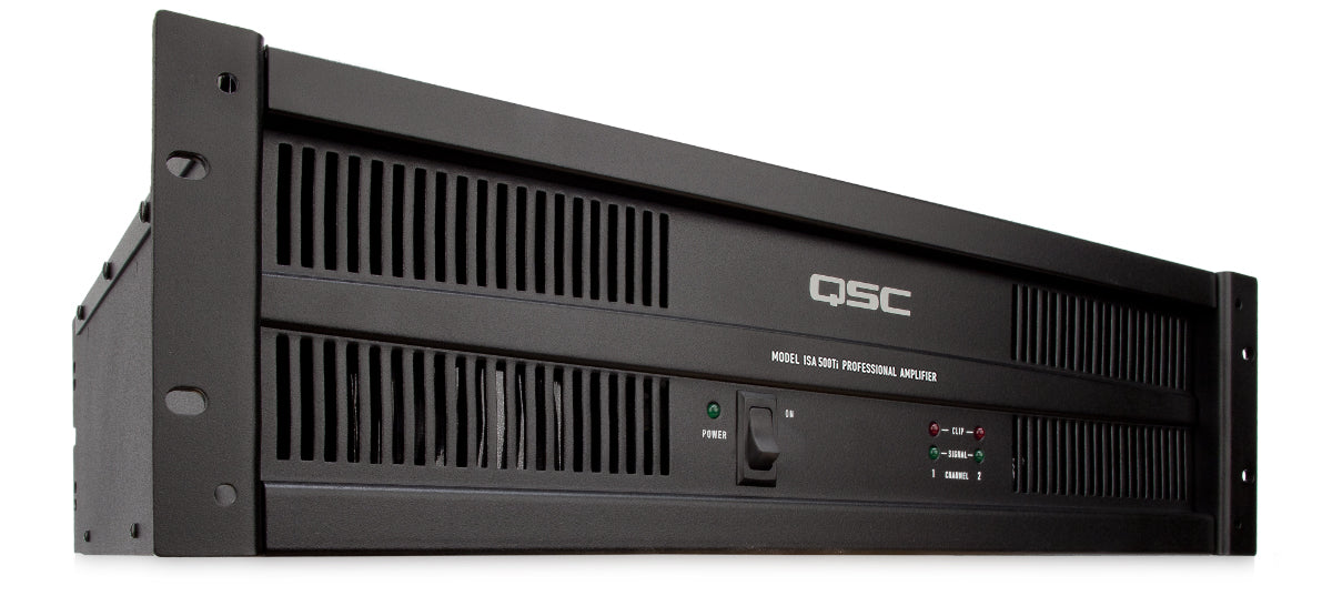 QSC ISA500Ti ISA Ti Series 1.4kW Installation Amplifier