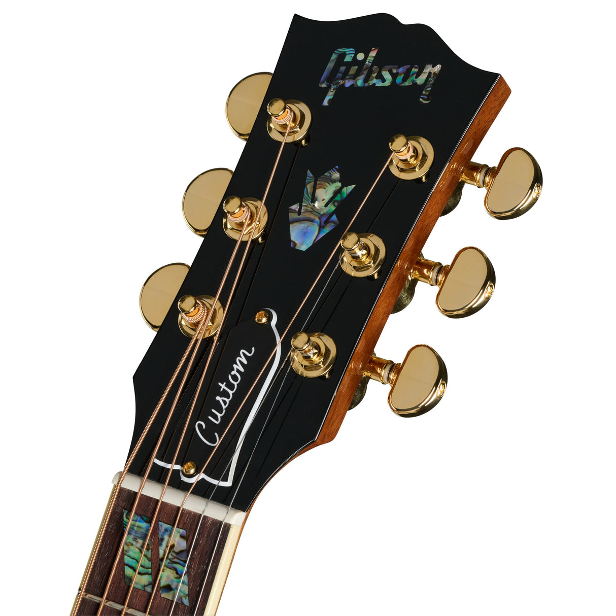 Gibson Custom Shop Hummingbird Elegant Koa Acoustic Electric Guitar - Honey Burst