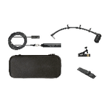 Audio-Technica ATM350UL Cardioid Condenser Microphone with Clip-on Horn Mounting System and 9 inch Gooseneck Microphone Universal Clip