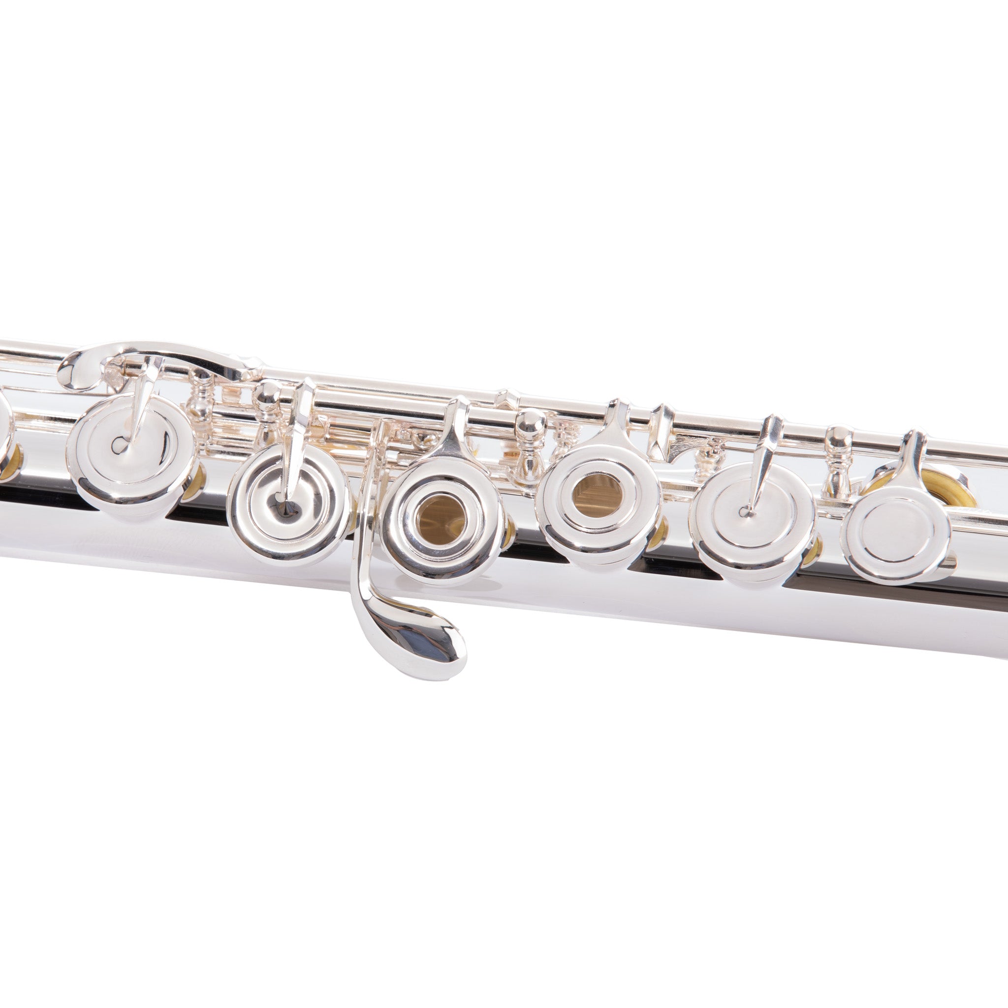 Azumi AZ3SRBO-K Flute - Open Hole, Offset G, B Foot, 24K Gold