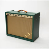 Magnatone Panoramic Stereo 2x10-Inch Tube Combo Guitar Amplifier - Dark Green