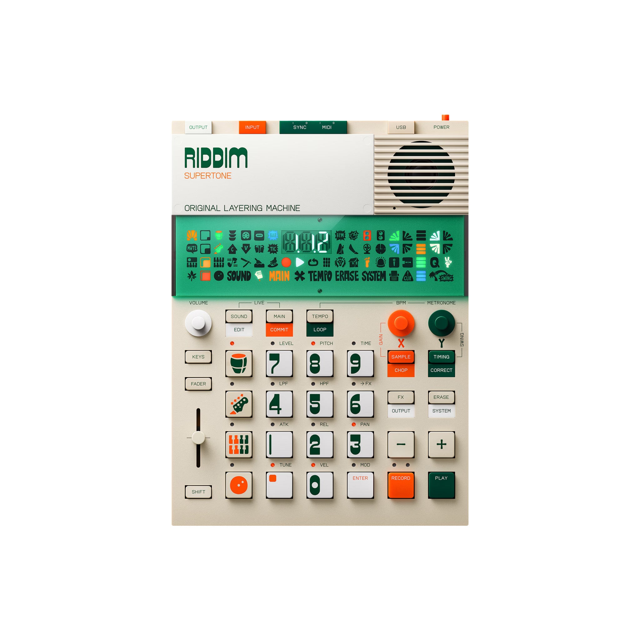 Teenage Engineering EP-40 Riddim + EP-2350 Ting – Chuck Levin's